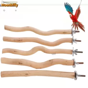 Wood Fork Branch Perch Bird Cage