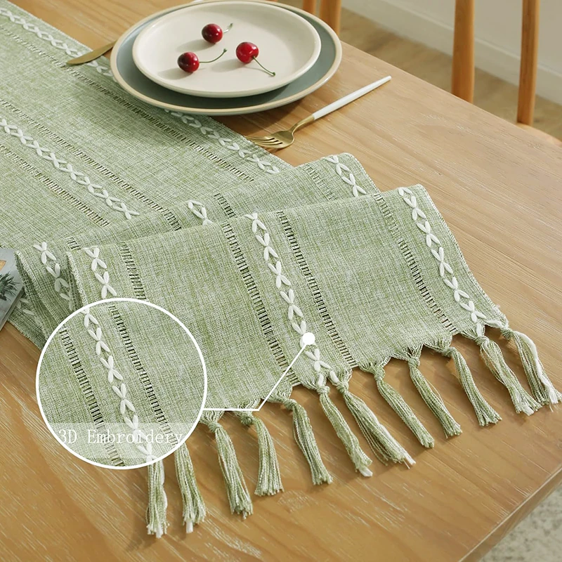 kf-S92a2199685f240549999e5d45d1c719aQ-Green-Table-Runners-Boho-Rustic-Tassels-Farmhouse-Braided-Striped-Cotton-Linen-for-Dining-Party-Holiday-Wedding